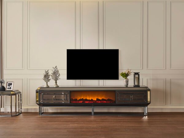 Gucci Wall Unit With Fireplace