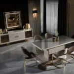 Class Dining Room Table & 6 Chairs